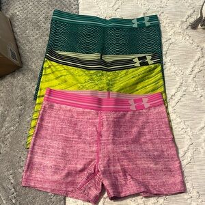 Underarmour spandex bundle of 3